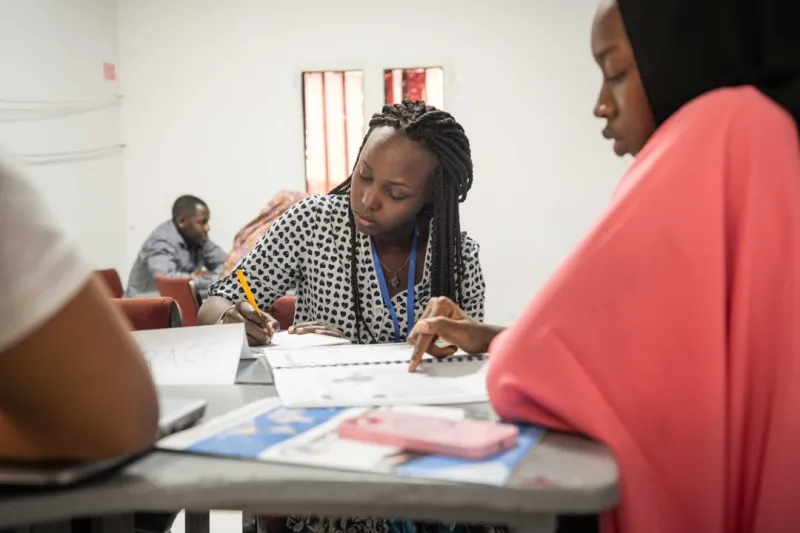 Étudiants de l'Université Sup'Management