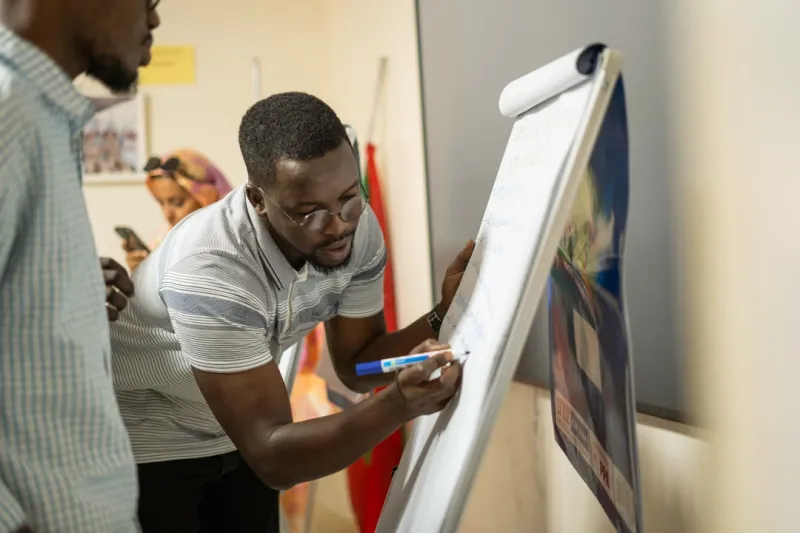 Étudiants de l'Université Sup'Management