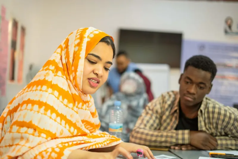 Étudiants de l'Université Sup'Management